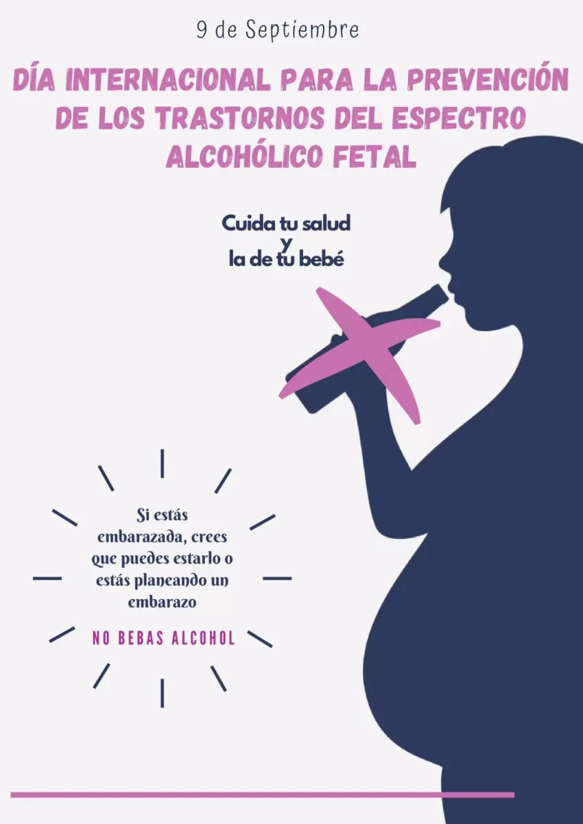 Alertan sobre el consumo de alcohol durante el embarazo por sus consecuencias irreversibles para los bebés