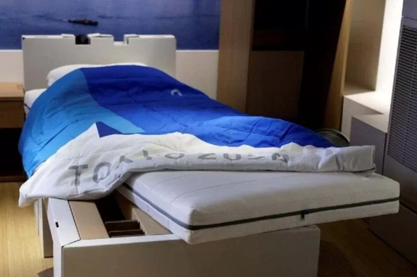 Así serán las camas anti-sexo que usarán los deportistas de los JJOO de Tokio