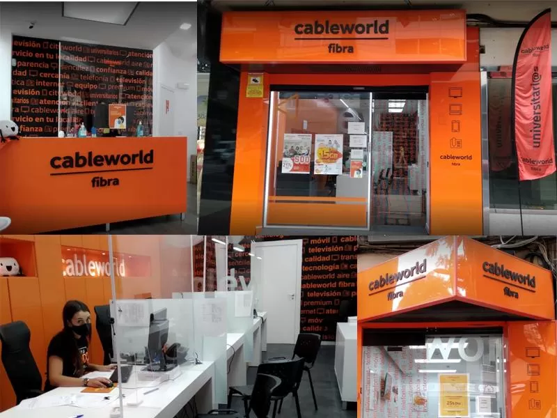 Cableworld abre una nueva oficina en la zona Infante Juan Manuel