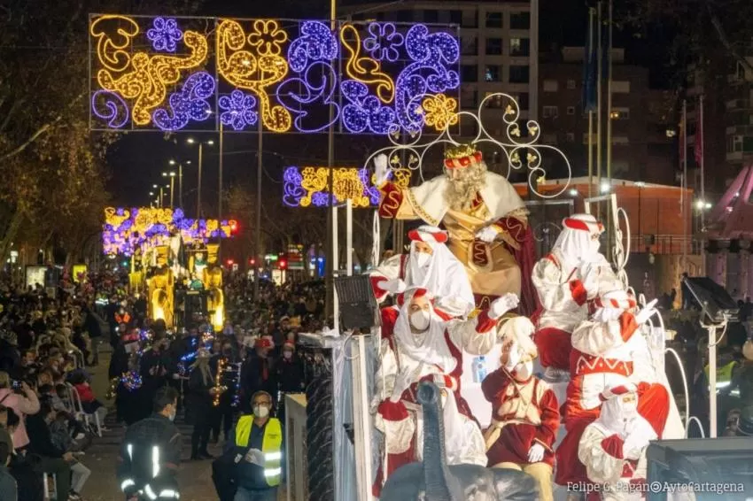 Cartagena amplía el recorrido de la Cabalgata de Reyes a las calles del Carmen y Santa Florentina