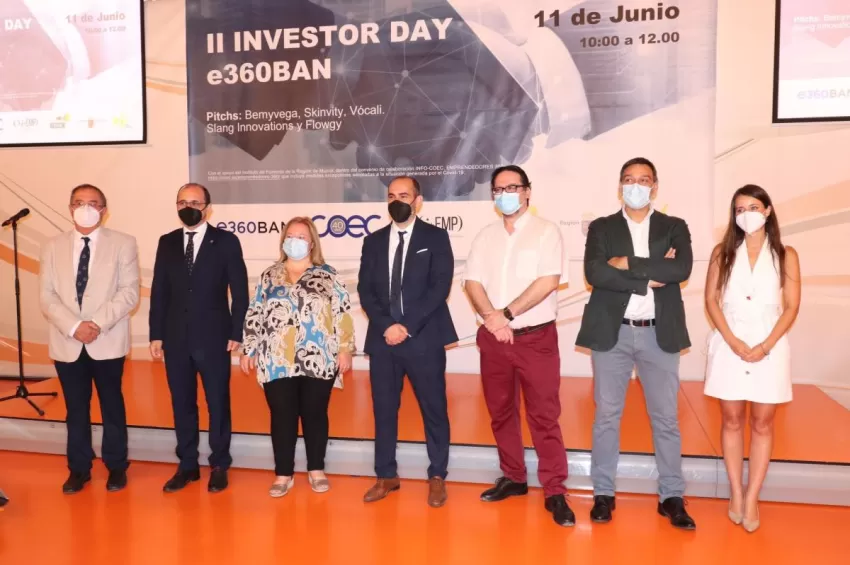 Cinco startups presentan sus proyectos en busca de inversores en el II Investor Day e360BAN organizado por COEC