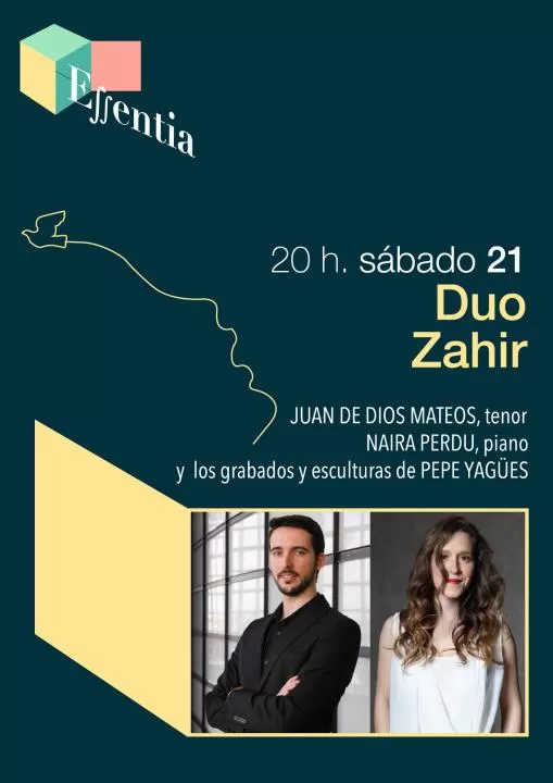 Dúo Zahir ofrecerá el tercer concierto del Festival Internacional ESSENTIA en el Teatro Villa de Molina