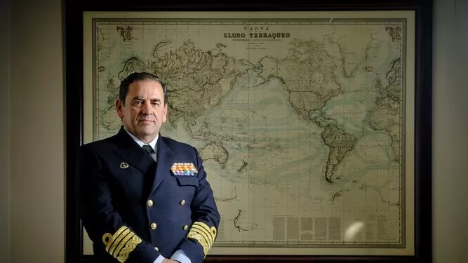 El Almirante de la Flota visita este martes y miércoles unidades de la Armada en Cartagena