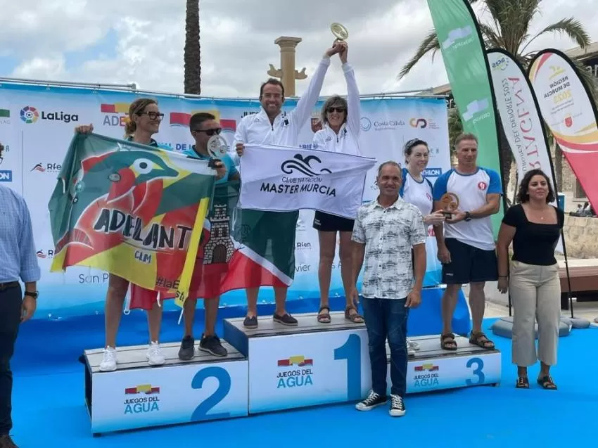 El Club Natación Master Murcia se proclama campeón de España de aguas abiertas