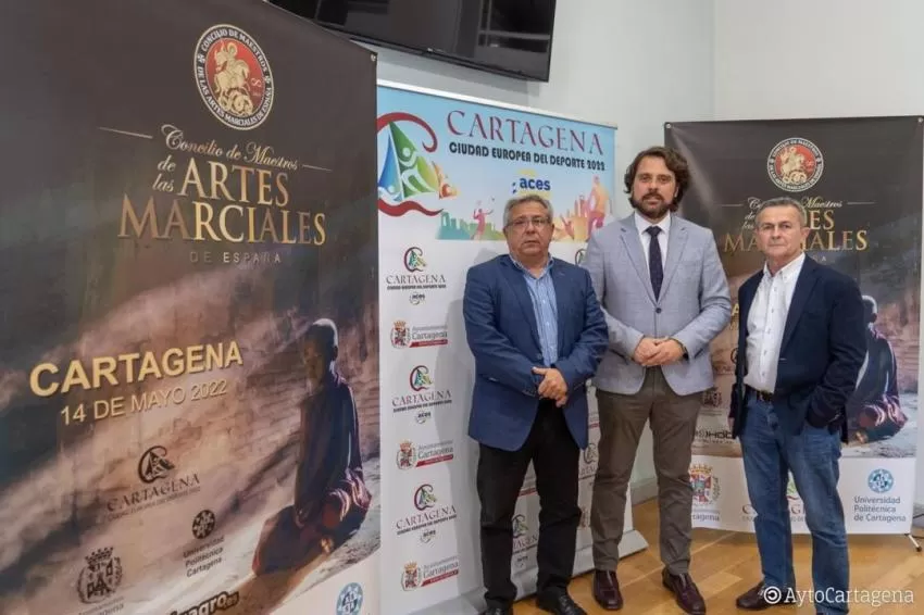 El concilio de maestros de artes marciales de España regresa este sábado a Cartagena tras la pandemia