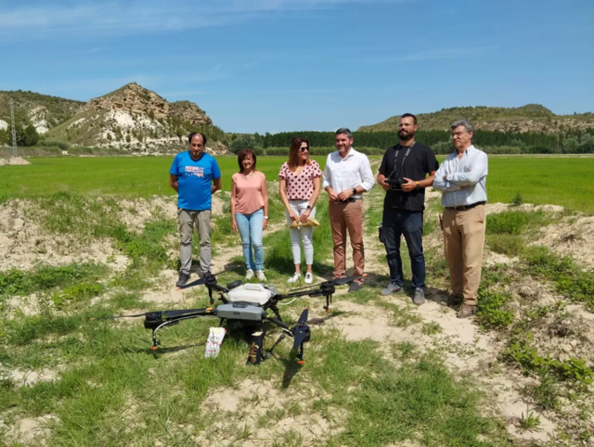 El Gobierno regional apuesta por el uso de drones en la agricultura para impulsar la eficiencia y proteger el medio ambiente