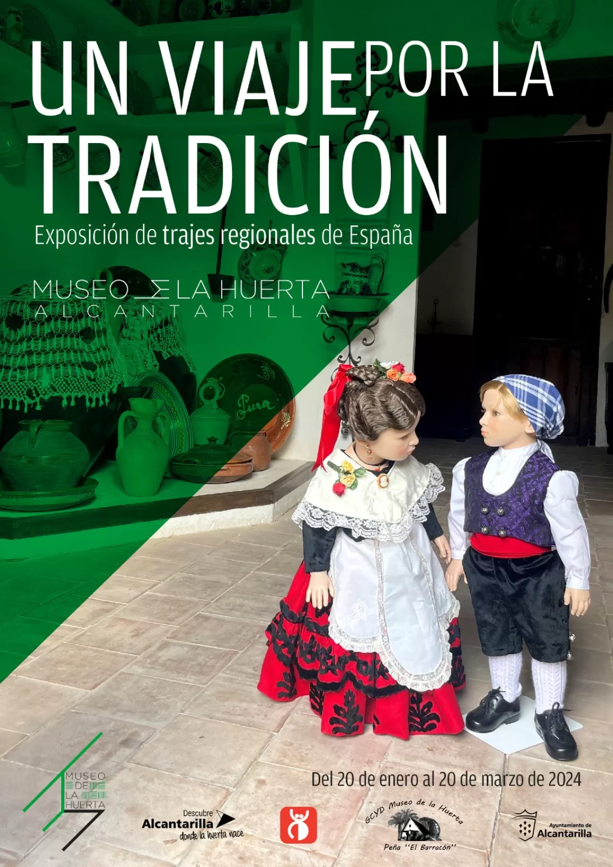 El Museo de la Huerta de Alcantarilla expone una muestra de trajes regionales de España