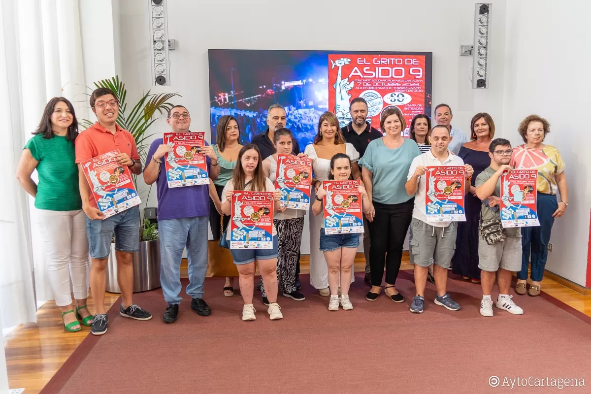 El nuevo grito solidario de Asido Cartagena llega al Parque Torres con un concierto este sábado