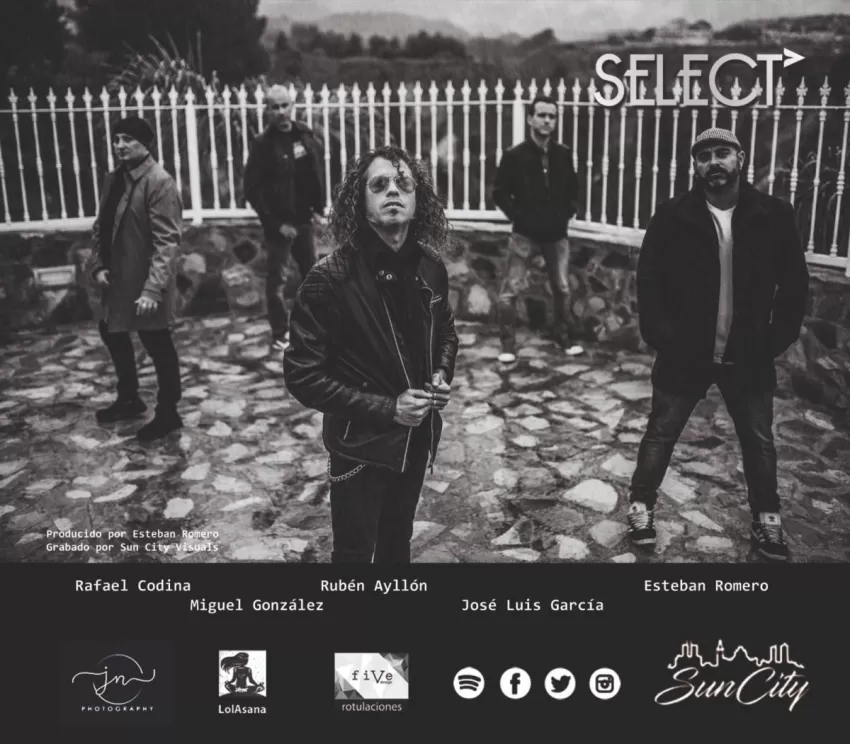 El quinteto murciano SELECT presenta un nuevo tema : 