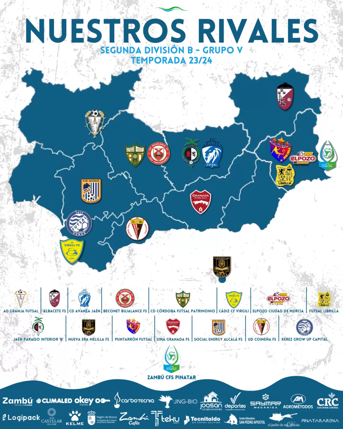 Zambu Rrss El Zambú CFS Pinatar ya conoce rivales y calendario de la temporada 23/24