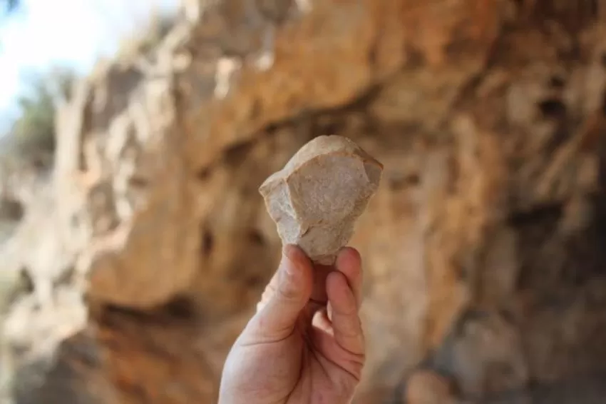 Hallan nuevos restos arqueológicos en el Abrigo de La Capilla, en Santomera, que evidencia la presencia de neandertales