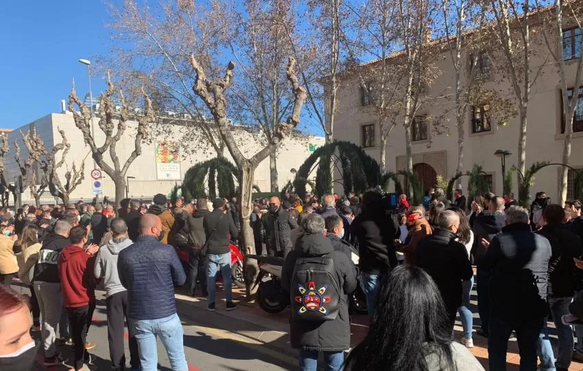 Cientos de hosteleros se concentran en Murcia: 