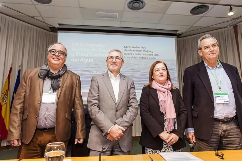 Hugo Morán inaugura en Murcia el XII Congreso Ibérico de Gestión y Planificación del Agua