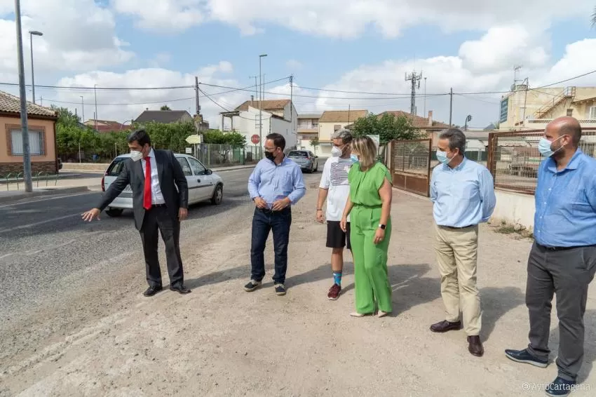 La carretera de El Albujón mejorará su seguridad gracias a una inversión de 180.000 euros