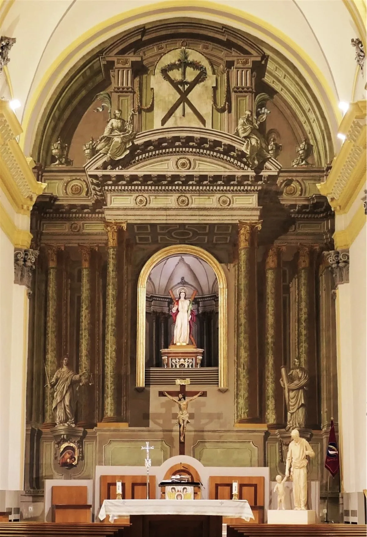La Comunidad expone en el Museo de Bellas Artes una muestra sobre los retablos de arquitecturas fingidas de Pablo Sistori