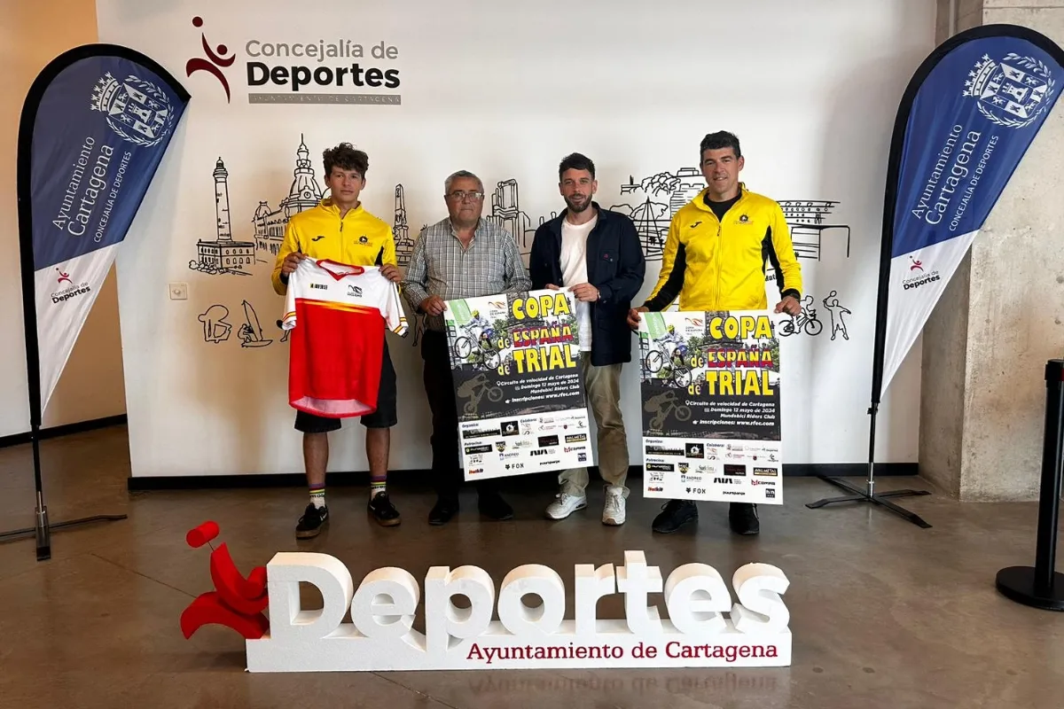 La Copa de España de trial bici se celebra este domingo en Cartagena