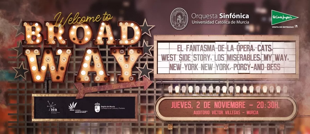 La Orquesta Sinfónica de la UCAM trae a Murcia 'la magia de Broadway'
