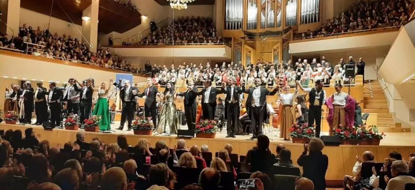 La Sinfónica de la UCAM colma de solidaridad el Auditorio Nacional por Año Nuevo