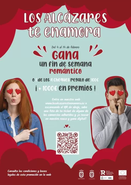 'Los Alcázares Te Enamora', la campaña de dinamización para este San Valentín