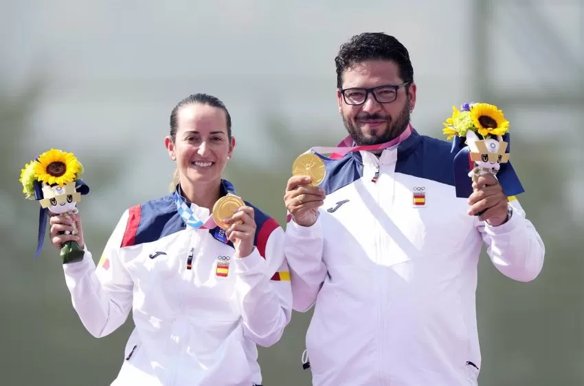 Los deportistas de la UCAM, Fátima Gálvez y Alberto Fernández, dan la primera medalla de oro a España en Tokio 2020