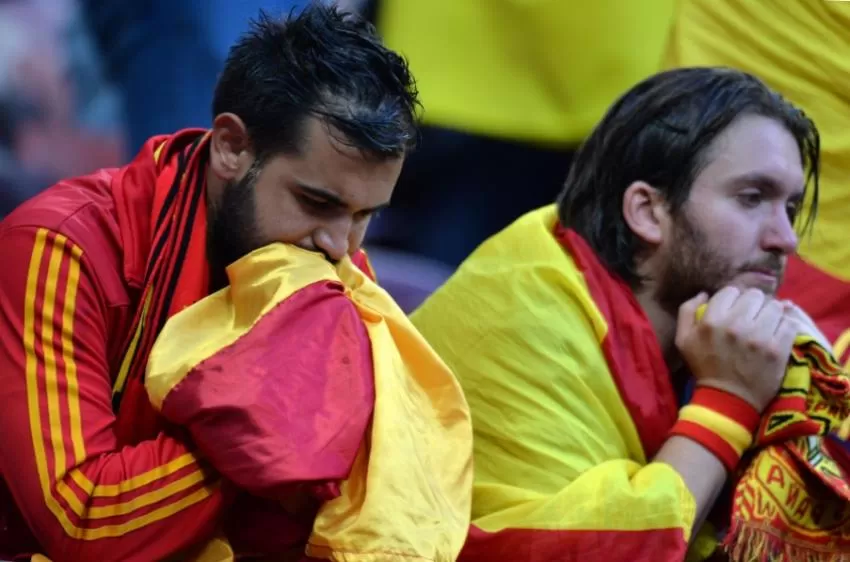 Ni familia, ni afición española estarán en Londres para Italia o España de semifinales de Eurocopa