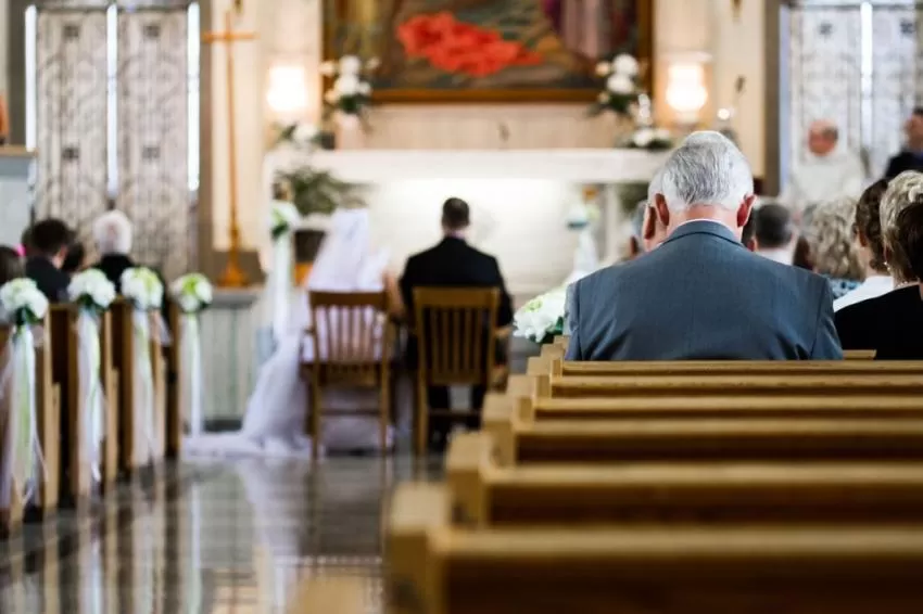 Cómo entrar y salir de la iglesia en tu boda