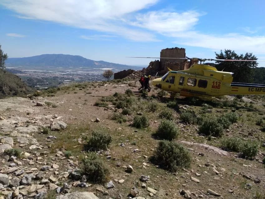Rescatados cuatro senderistas extraviados en Sierra Espuña