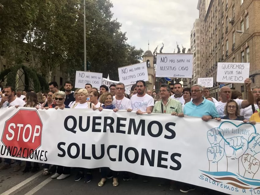 Stop Inundaciones convoca una manifestación en los Alcázares para reclamar soluciones inmediatas