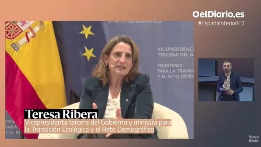 Teresa Ribera ve la fiscalidad diferenciada una 