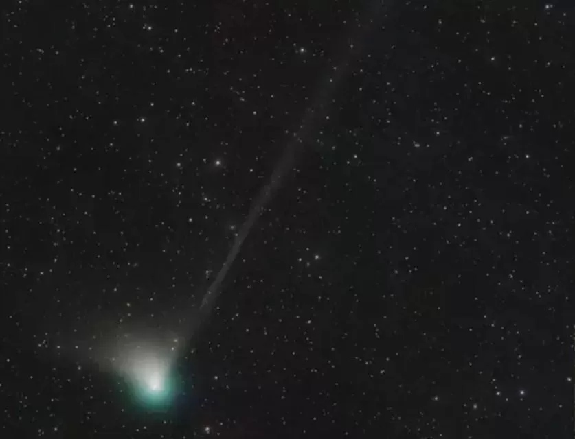Un nuevo cometa puede observarse a simple vista a final de enero