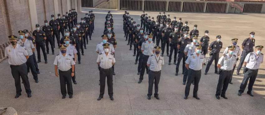 Un total de 55 agentes de la Policía Nacional harán prácticas en la Región de Murcia