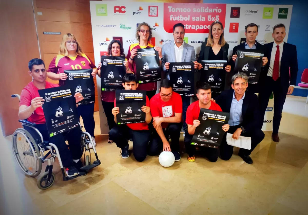Vuelve el torneo solidario de fútbol sala '5x5' de ASTRAPACE este sábado en el polideportivo José Barnés de Murcia