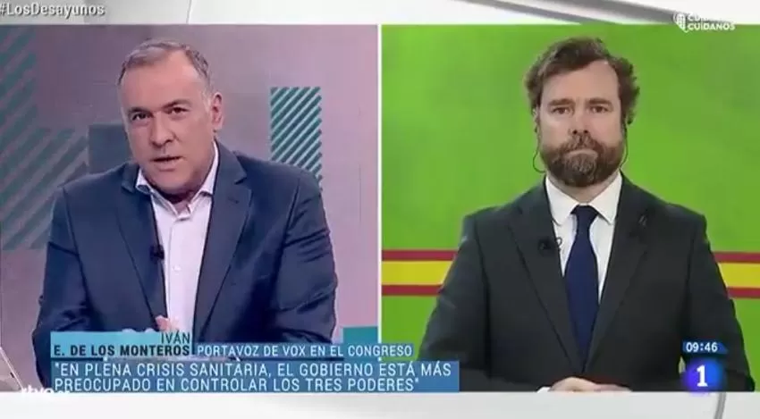 Xabier Fortes defiende a los periodistas de TVE tras las acusaciones de Espinosa de los Monteros