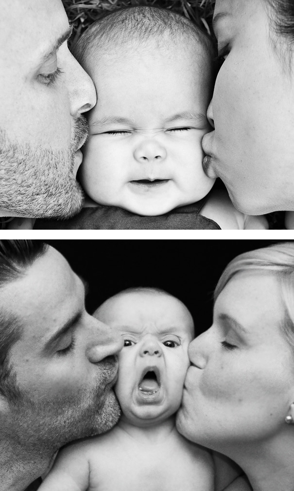 Fotos desastrosas de bebés