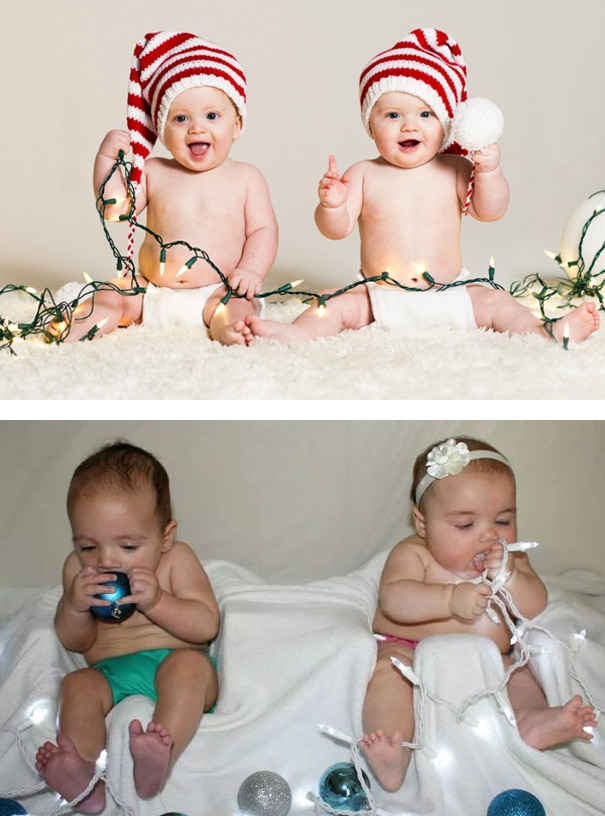 Fotos desastrosas de bebés