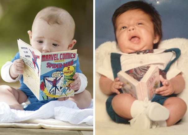 Fotos desastrosas de bebés
