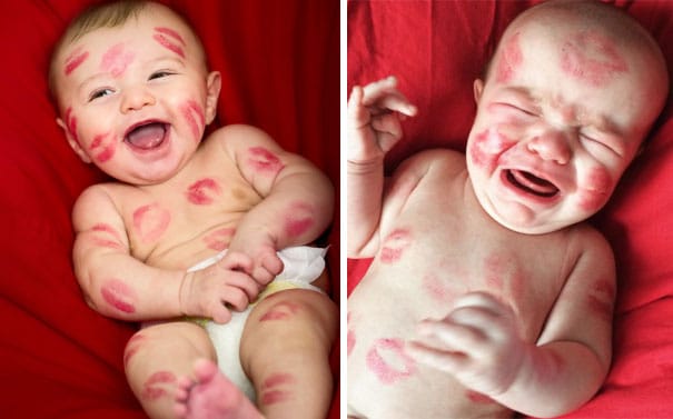 Fotos desastrosas de bebés