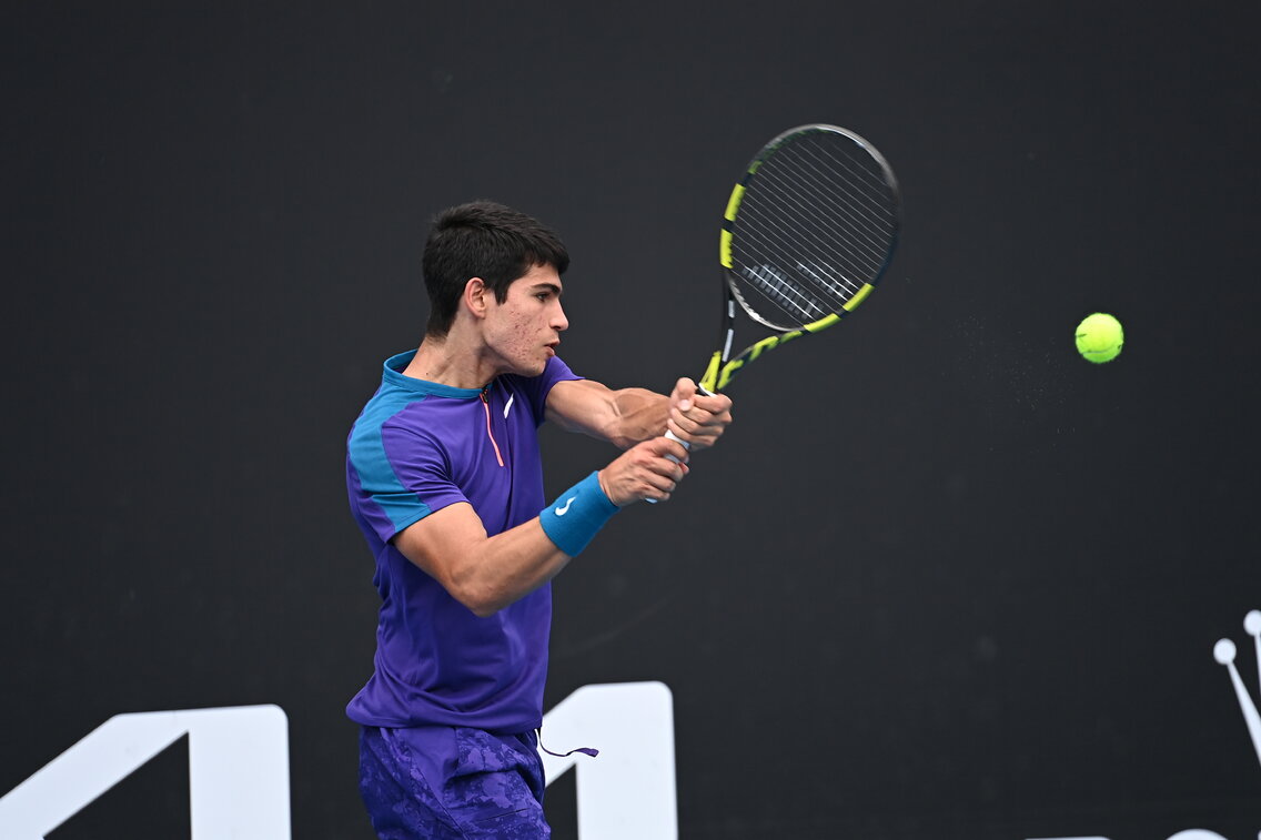 hasta segunda ronda del open de australia llega carlos alcaraz