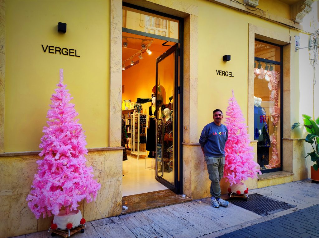Exterior de la tienda Vergel en Murcia