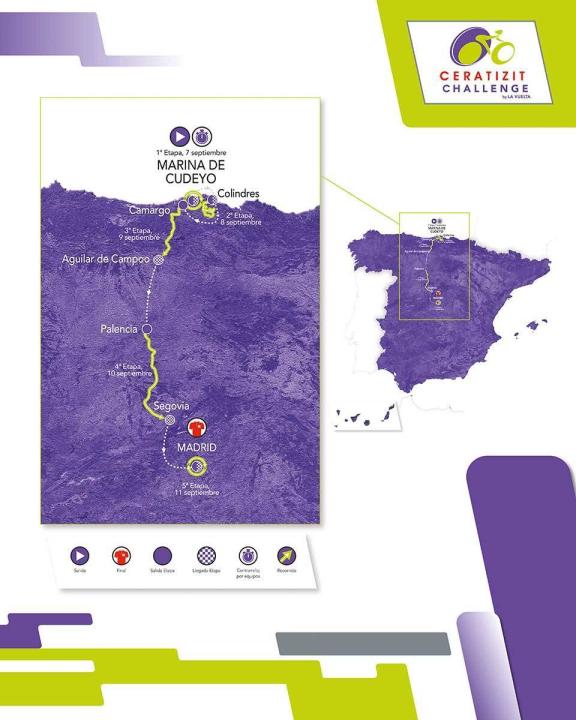 Imagen del recorrido de Ceratizit Challenge by La Vuelta 2022